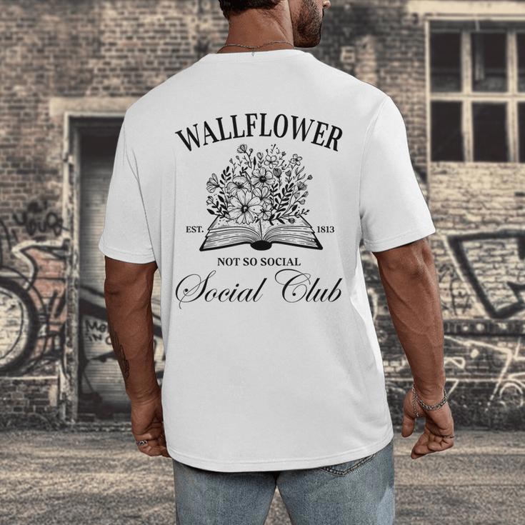 Wallflower Social Club Wildflower Social Club Book Lover Men's Back Print T-Shirt