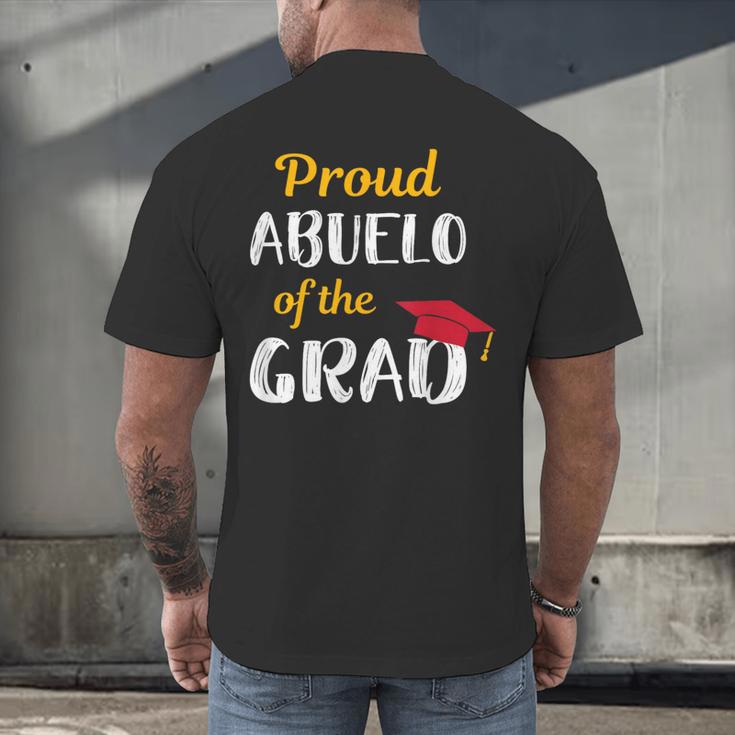 Abuelo Of Graduate Shirt Proud Grandpa Graduation Tee Men's Back Print T-Shirt