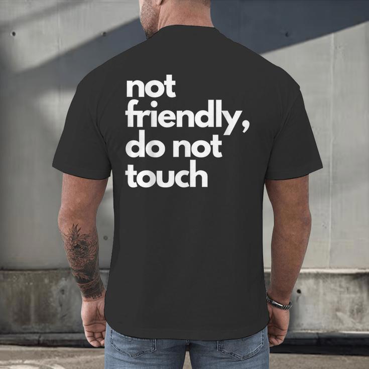 Aggressive Introvert Men's Back Print T-Shirt