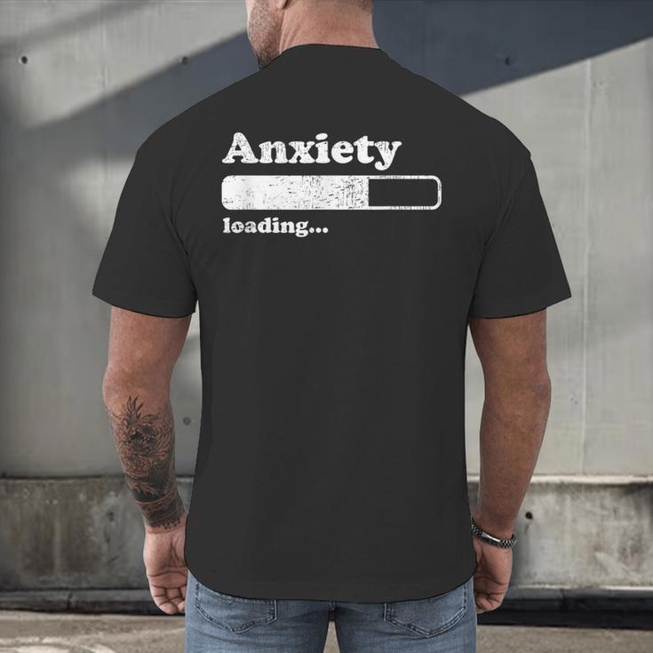 Anxiety Shirts Introvert Social Anxiety Men's Back Print T-Shirt Anxiety Shirts Introvert Social Anxiety Men's Back Print T-Shirt