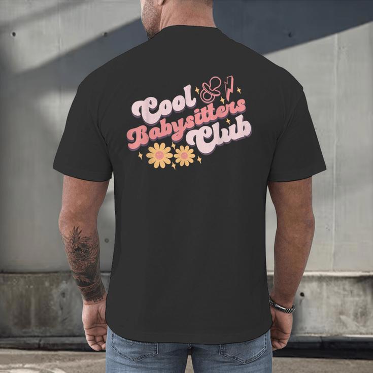 Babysitters Club Book Daycare Provider Friends Childcare Day Men's Back Print T-Shirt