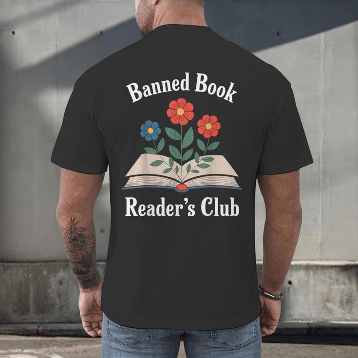 Banned Book Readers Club Men's Back Print T-Shirt
