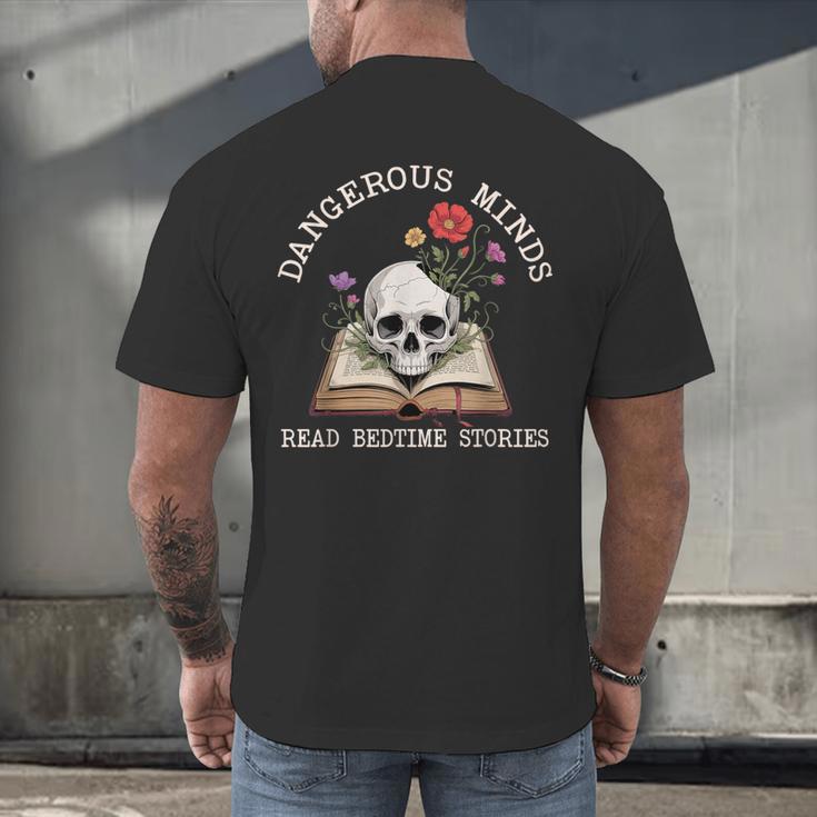 Banned Books Week Read Reading Book Lover Librarian Men's Back Print T-Shirt