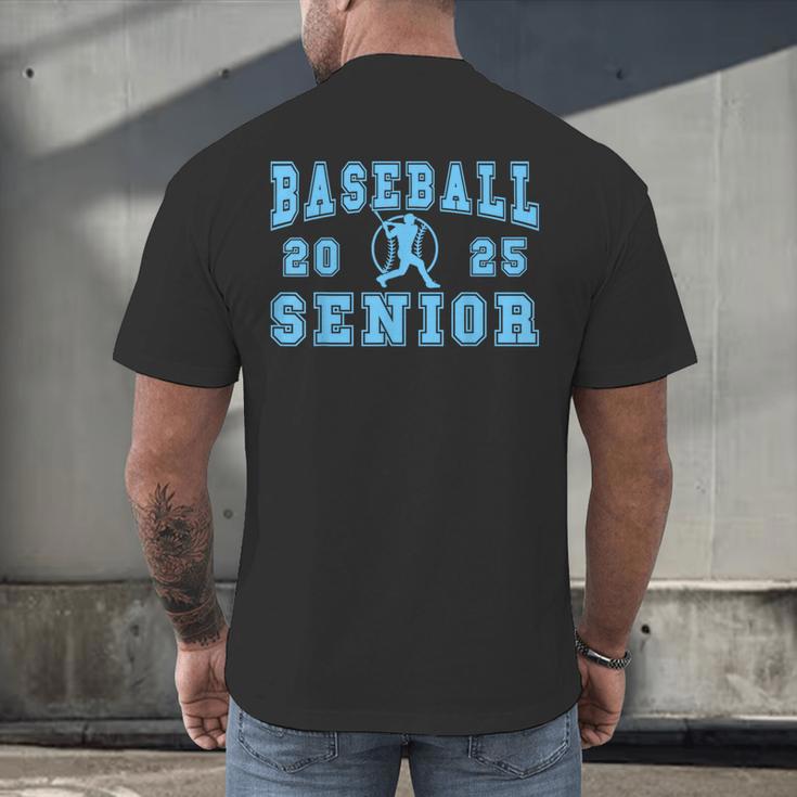Baseball Senior Night Baseball Senior 2025 Graduation 26 Men's Back Print T-Shirt
