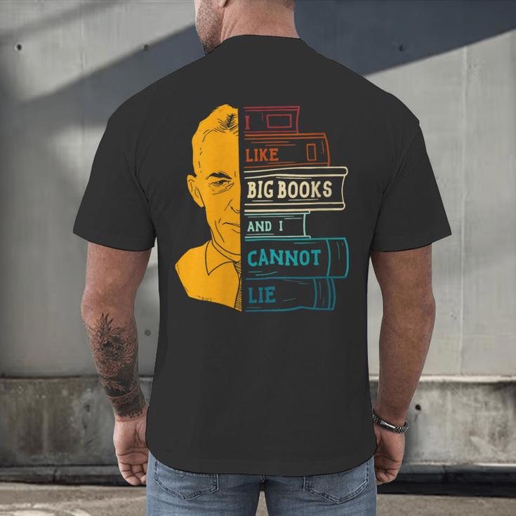 I Like Big Books And I Cannot Lie Apparel Men's Back Print T-Shirt I Like Big Books And I Cannot Lie Apparel Men's Back Print T-Shirt