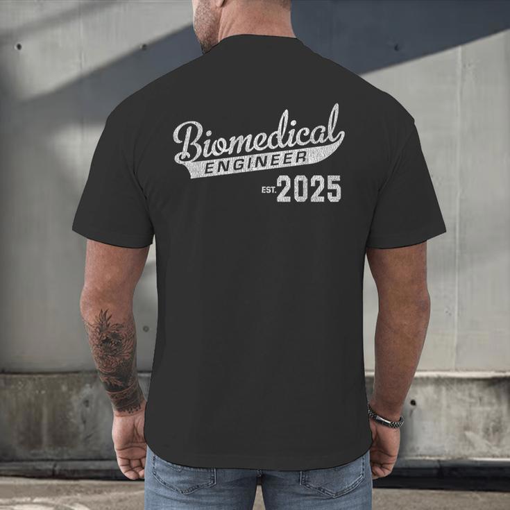 Biomedical Engineer Graduation 2025 Men's Back Print T-Shirt