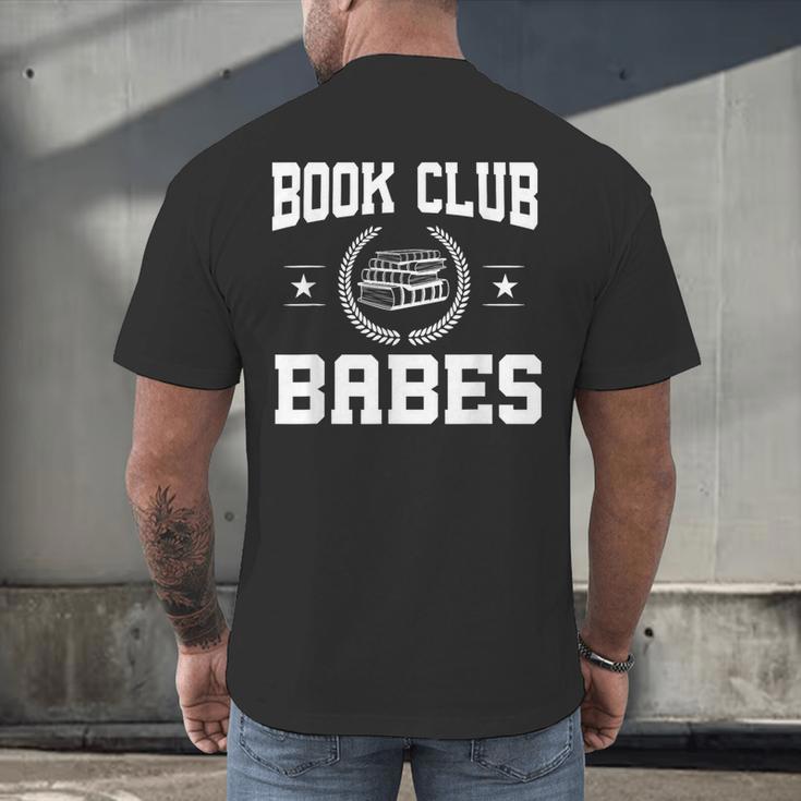 Book Club Babes Men's Back Print T-Shirt