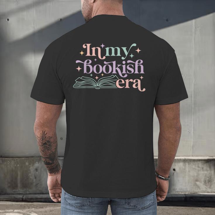 In My Bookish Era Book Lover Tee Men's Back Print T-Shirt