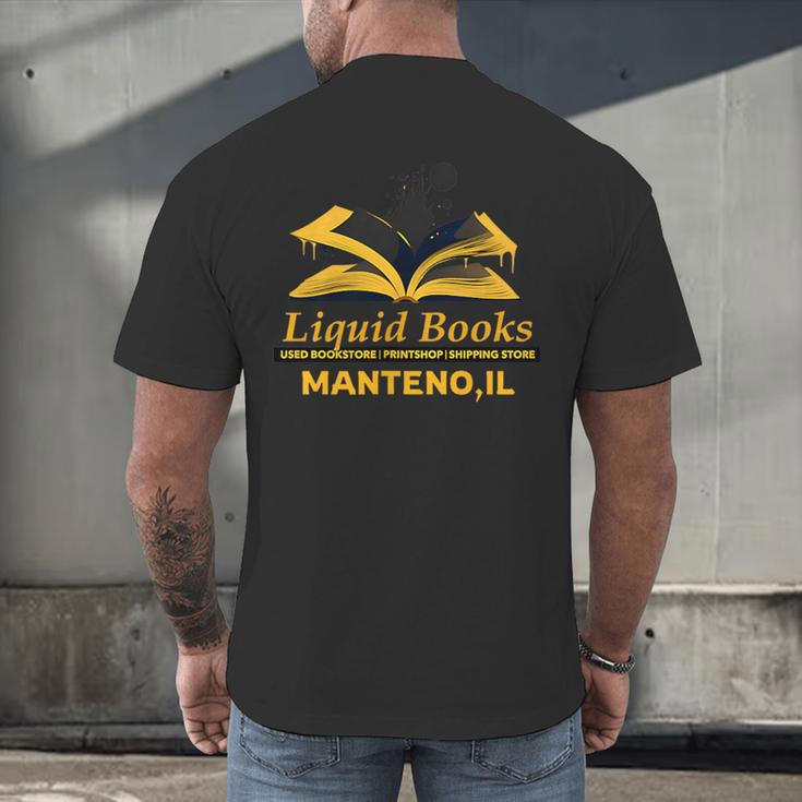 Some Books Stay With You Forever Baby Panther Book Men's Back Print T-Shirt