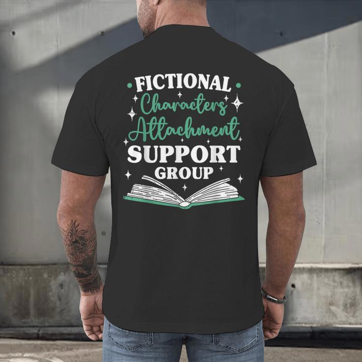 Bookworm Fictional Character Introvert Men's Back Print T-Shirt