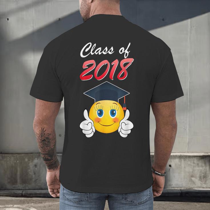 Class Of 2018 Graduation Grad For Her Tee Shirt Men's Back Print T-Shirt