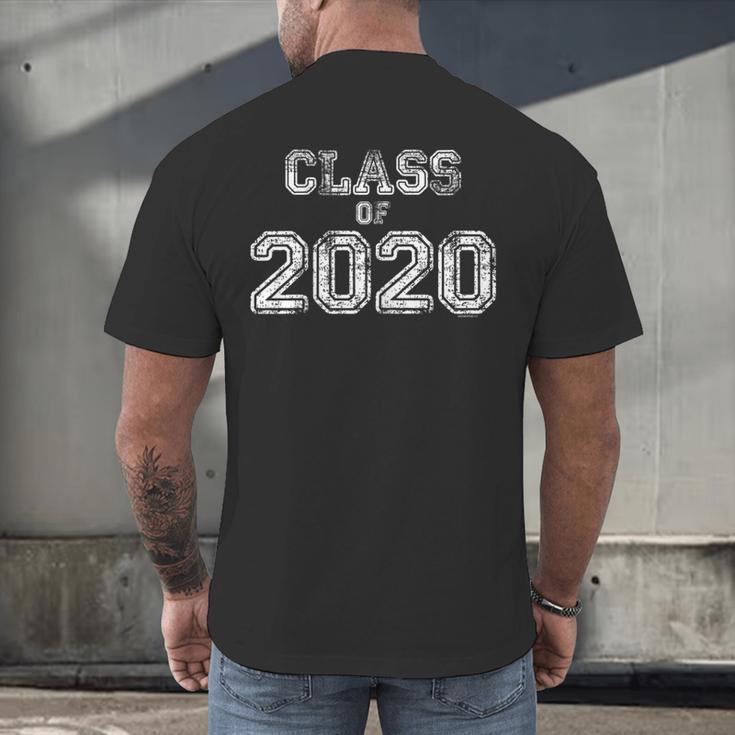 Class Of 2020 Shirts Senior 2020 Graduation Her Women Men's Back Print T-Shirt