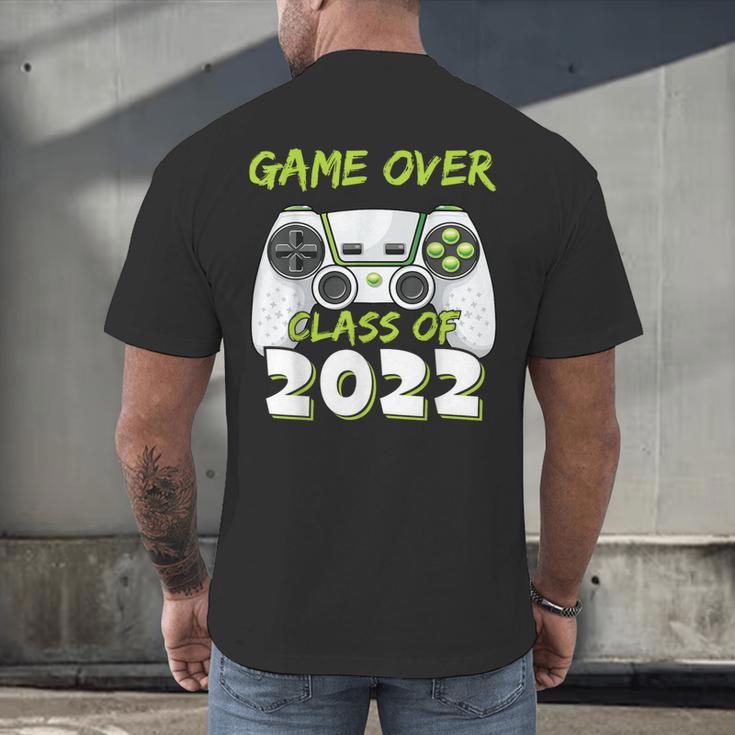 Class Of 2022 Graduate Senior 2022 Graduation Men's Back Print T-Shirt