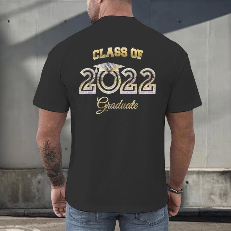 Class Of 2022 Graduation Senior Graduate Matching Grad Men's Back Print T-Shirt