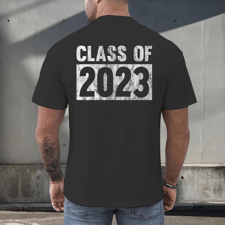Class Of 2023 Future Graduation Idea Men's Back Print T-Shirt