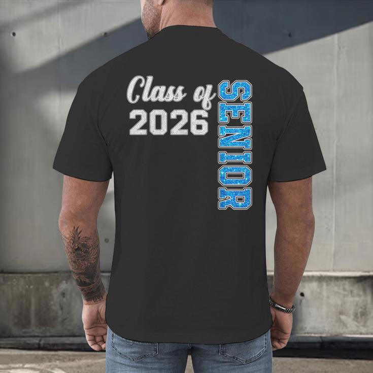 Class Of 2026 Senior Shirt Graduation 2026 Men's Back Print T-Shirt