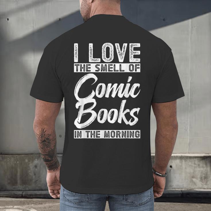 Comic Book Men's Back Print T-Shirt