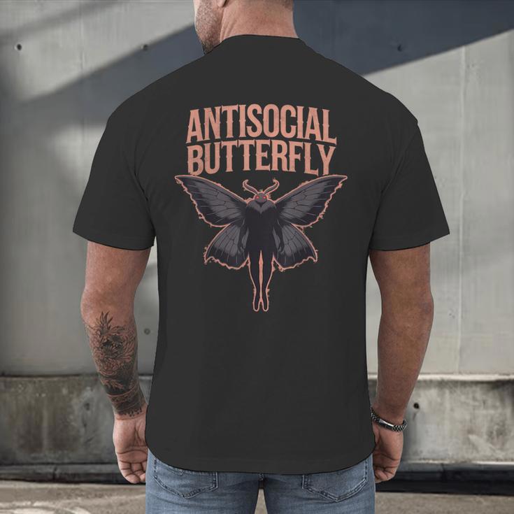 Cryptid Cryptozoology Mothman Introvert -Adults Butterfly Small Crew Neck Classic Fit Short Sleeve Polyester 100 Printed Blended Fabric Men's Back Print T-Shirt Cryptid Cryptozoology Mothman Introvert -Adults Butterfly Small Crew Neck Classic Fit Short Sleeve Polyester 100 Printed Blended Fabric Men's Back Print T-Shirt