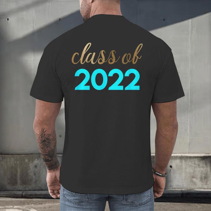 Cute Graduation Shirt Class Of 2022 Shirt Men's Back Print T-Shirt
