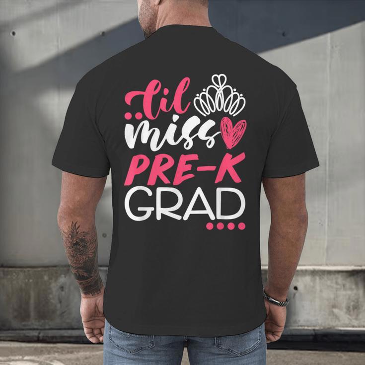Cute Pre K Graduation Shirts Girls Tee Men's Back Print T-Shirt
