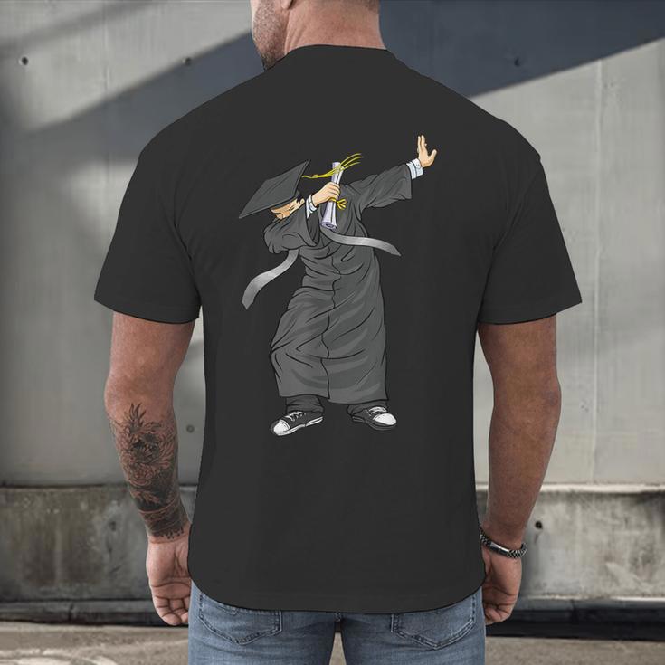 Dabbing Graduation Class Of 2024 Men Graduation Men's Back Print T-Shirt