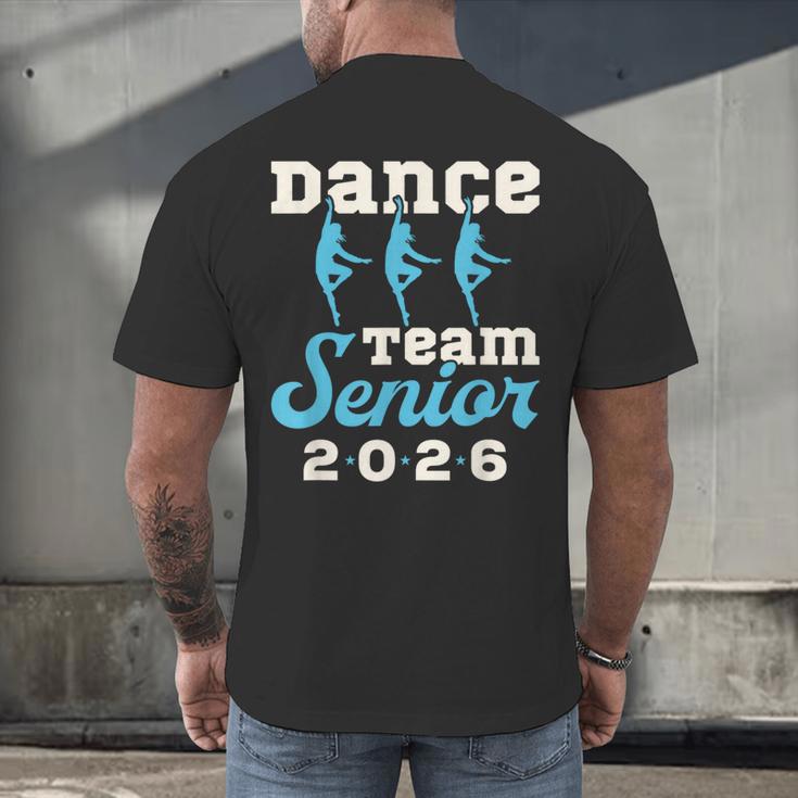 Dance Team Senior 2026 Senior Night Graduation Grad Men's Back Print T-Shirt