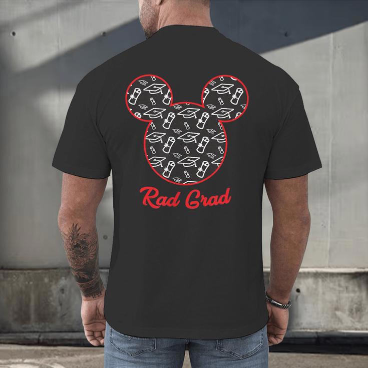 Disney Graduation Rad Grad Men's Back Print T-Shirt