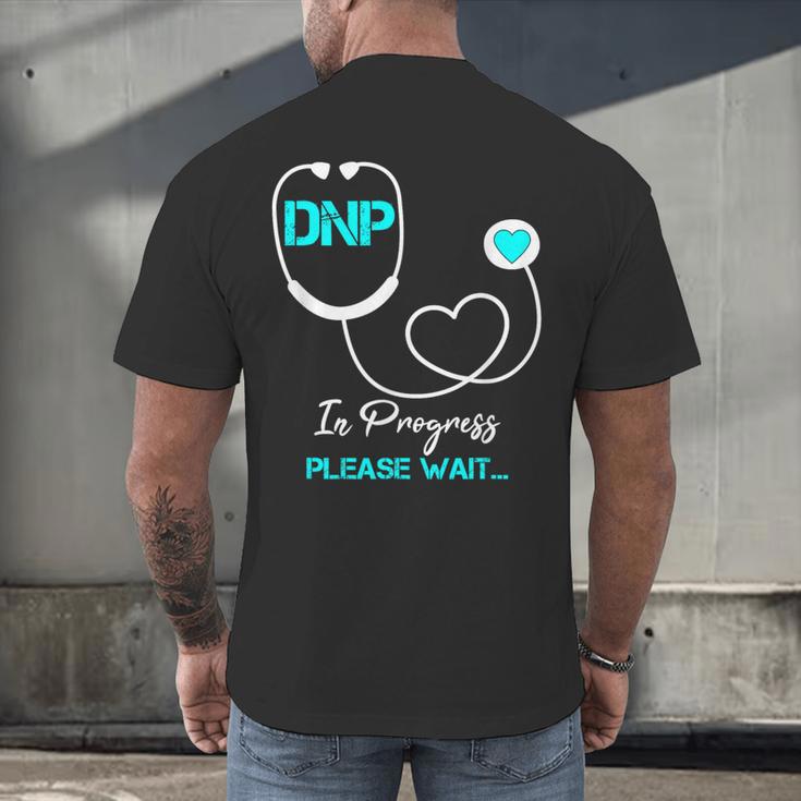 DNP Doctor Of Nursing Practice Nursing Graduation 2021 Men's Back Print T-Shirt