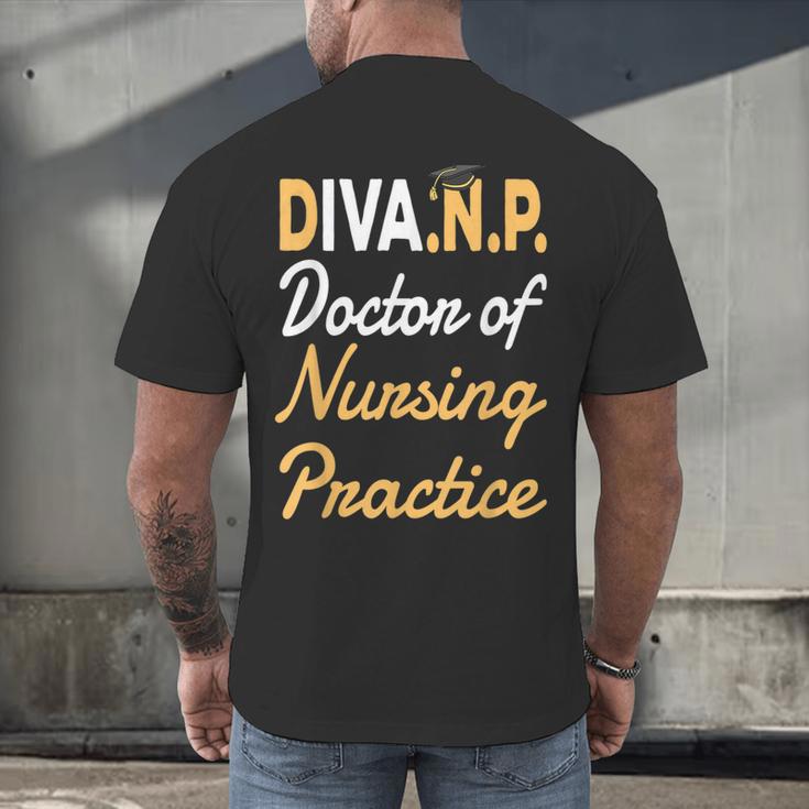 DNP Doctoral Graduation For Doctor Of Nursing Practice Men's Back Print T-Shirt