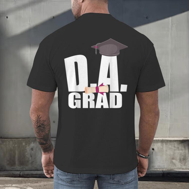 Doctor Of Arts Doctorate Graduation Son Daughter Shirt Men's Back Print T-Shirt