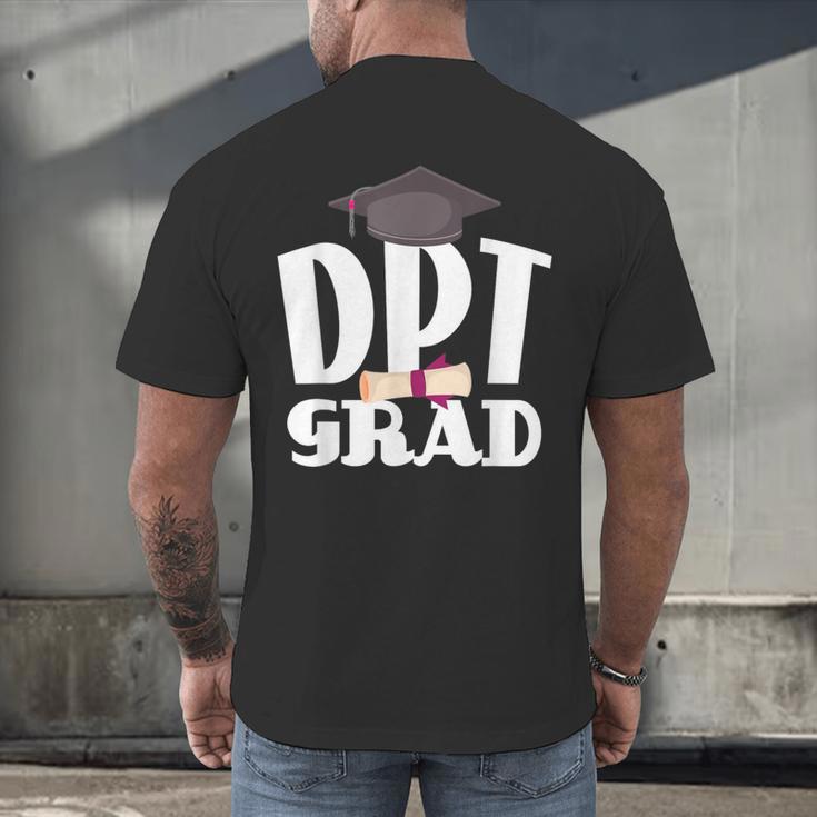 Doctor Of Physical Therapy Graduation T-Shirt Therapist DPT Men's Back Print T-Shirt