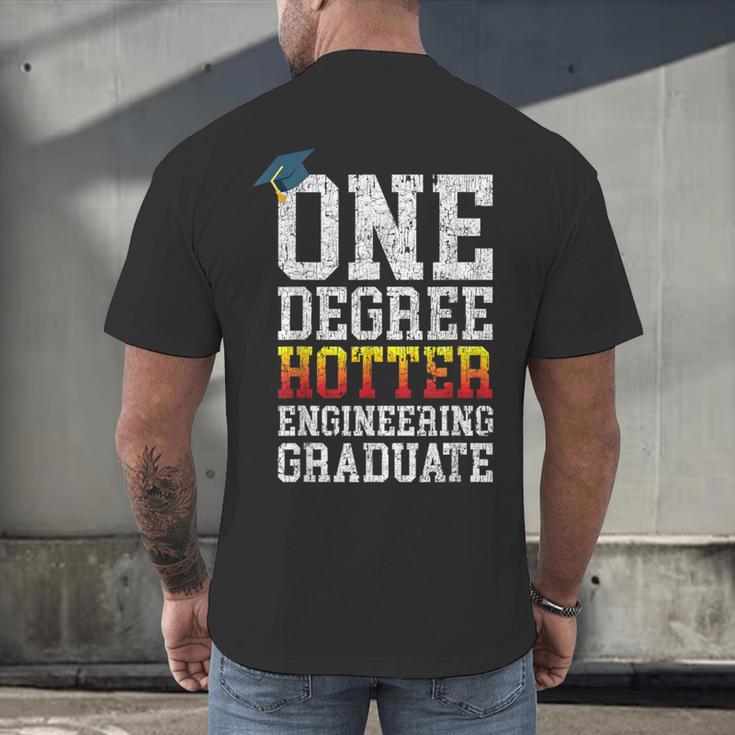 Engineering Graduation Tshirt One Degree Hotter Men's Back Print T-Shirt