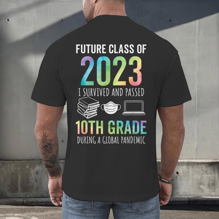 Future Class Of 2023 10th Grade Graduation 2021 Men's Back Print T-Shirt