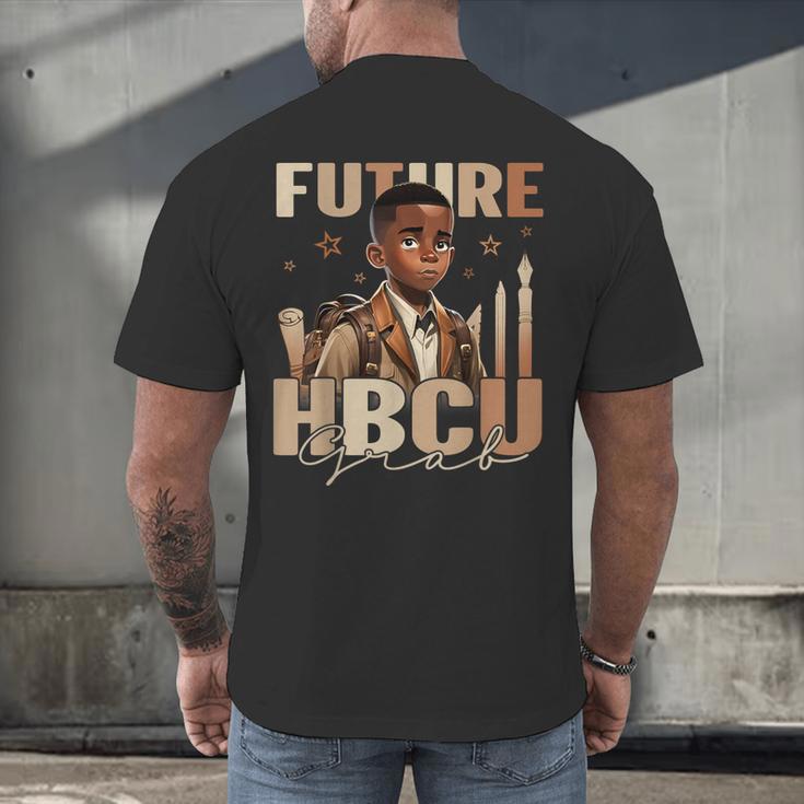 Future HBCU Grad History Boy Kids Graduation HBCU Men's Back Print T-Shirt