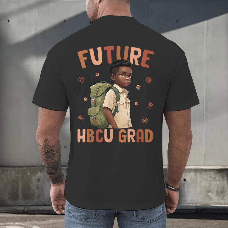 Future HBCU Grad History Month Graduation Boys Kids Men's Back Print T-Shirt