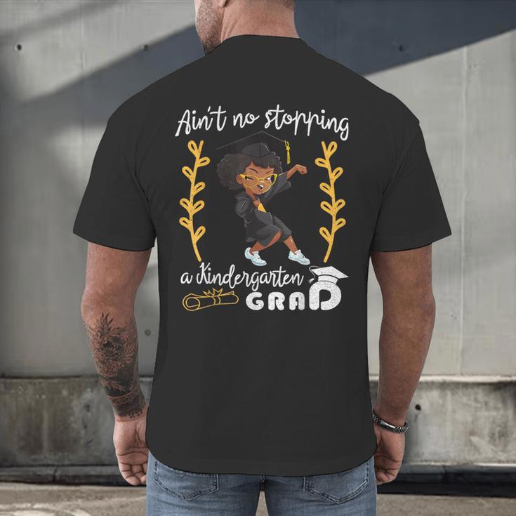 Girl Magic Graduate Kindergarten Graduation 2023 Men's Back Print T-Shirt