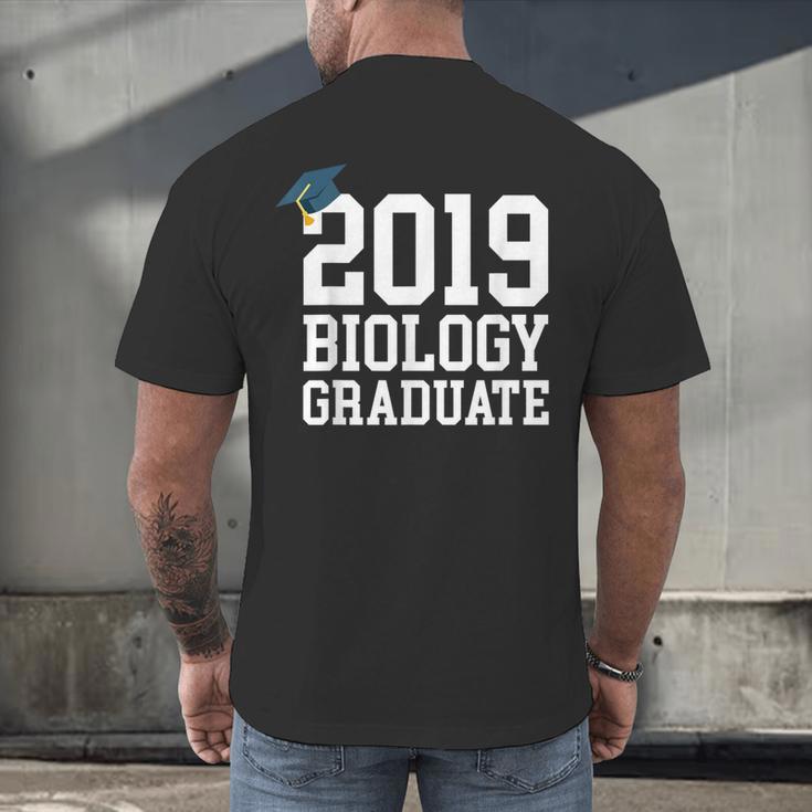 Graduation 2019 Biology Tshirt For Science Graduate Men's Back Print T-Shirt