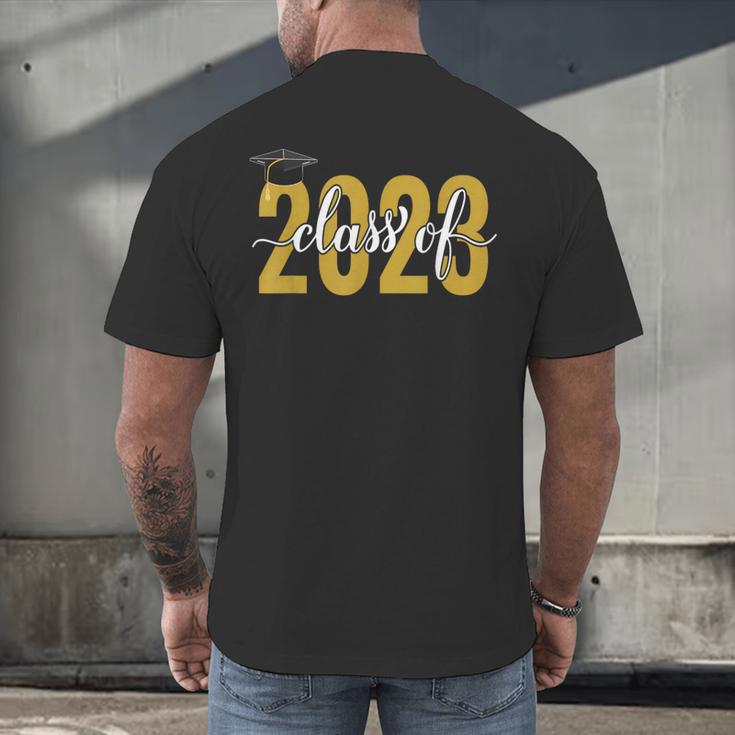 Graduation 2023 Class Of 2023 Men's Back Print T-Shirt