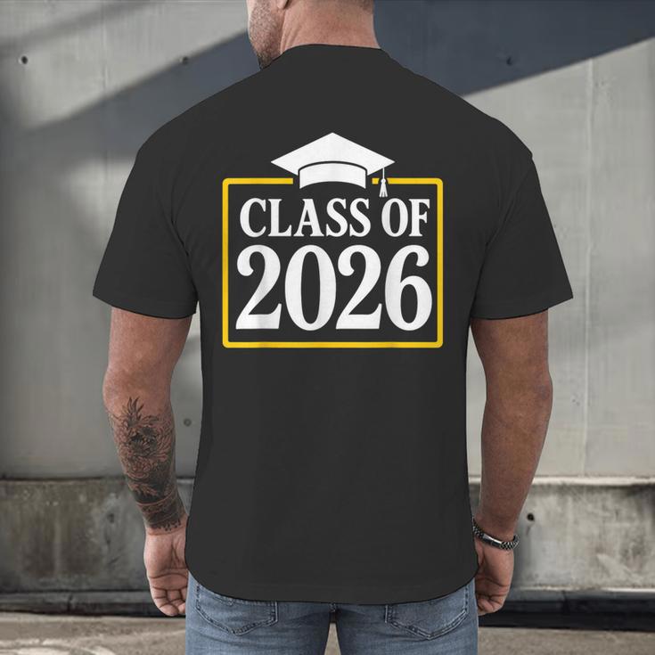 Graduation Class Of 2026 Senior 2026 Men's Back Print T-Shirt