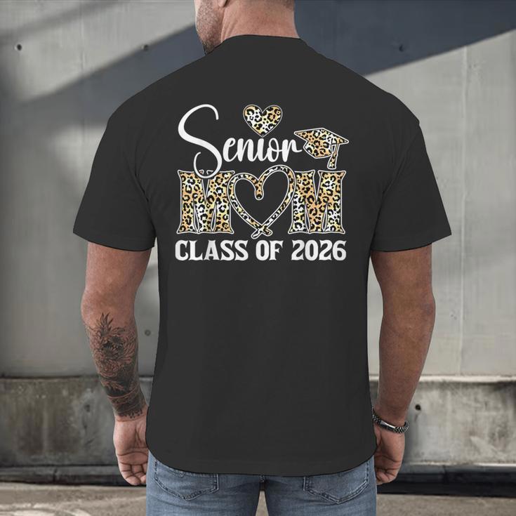 Graduation Class Of 2026 Senior Mom 2026 Men's Back Print T-Shirt