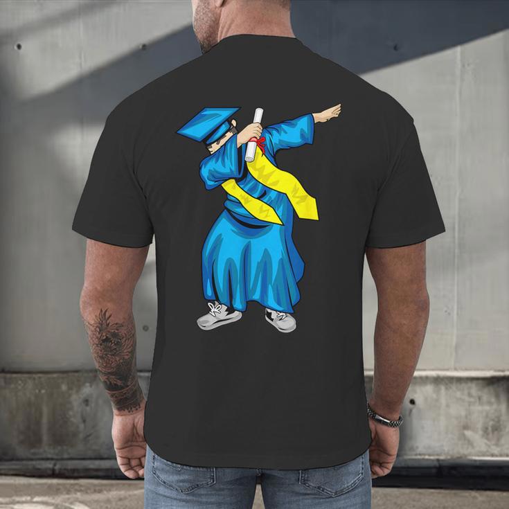 Graduation Dabbing 2018 Graduate Men's Back Print T-Shirt