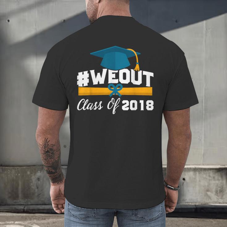 GraduationShirt WeOut Class Of 2018 Tee Men's Back Print T-Shirt
