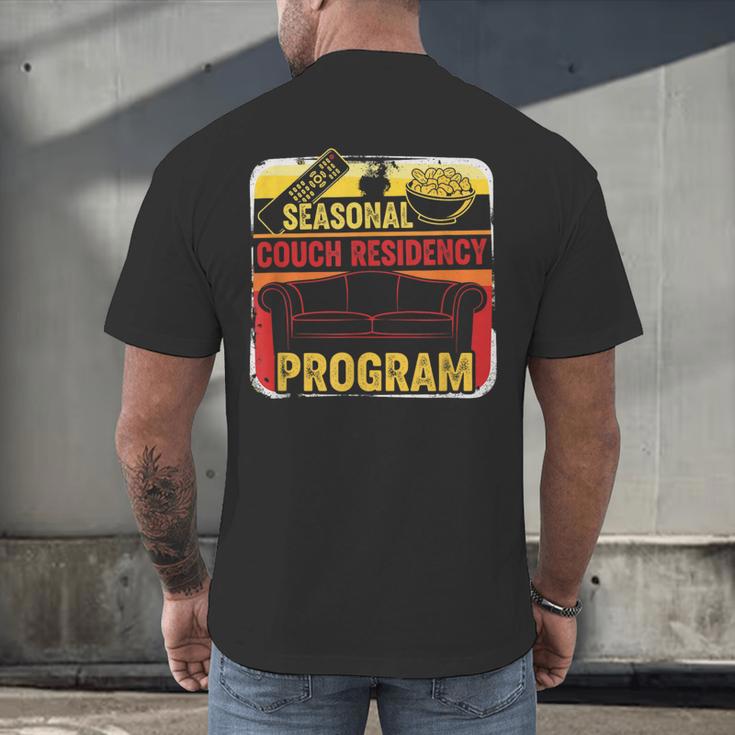 Hibernation Mode Fall And Winter Meme Introvert Vibes Humor Men's Back Print T-Shirt Hibernation Mode Fall And Winter Meme Introvert Vibes Humor Men's Back Print T-Shirt
