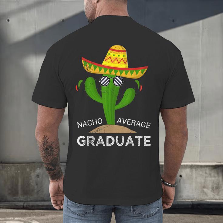 High School College Graduate Graduation Men's Back Print T-Shirt