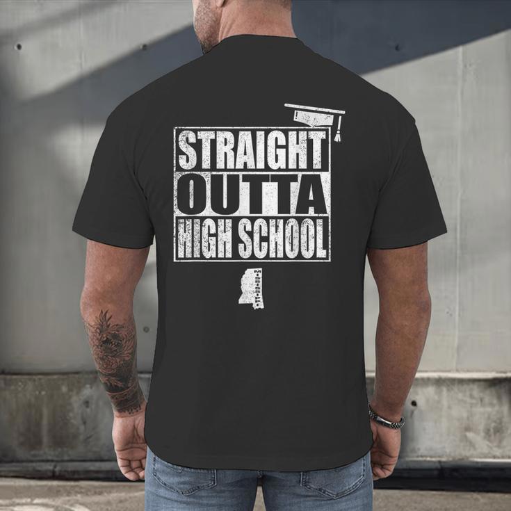 High School Graduation For Him Her 2017 Tshirt Men's Back Print T-Shirt