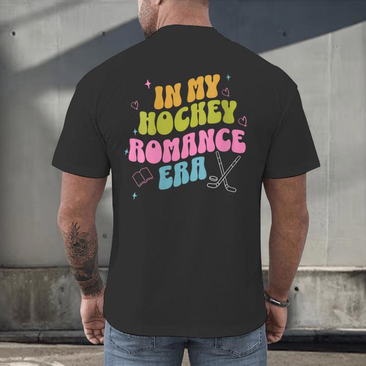 In My Hockey Romance Era Hockey Romance Reader Book CLub Men's Back Print T-Shirt