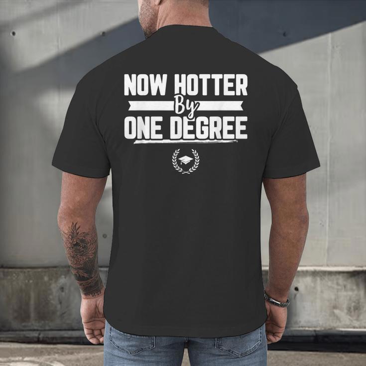 Now Hotter By One Degree Class Of 2019 Graduation Men's Back Print T-Shirt