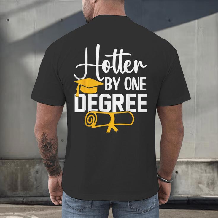Hotter By One Degree Graduation 2025 Men's Back Print T-Shirt