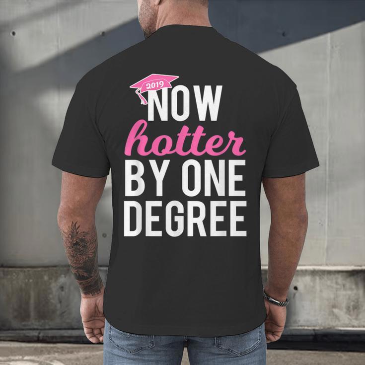 Now Hotter By One Degree Graduation T-Shirt Men's Back Print T-Shirt