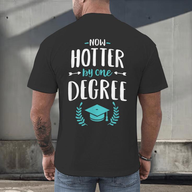 Now Hotter By One Degree Shirt Class Of 2024 Graduation Men's Back Print T-Shirt